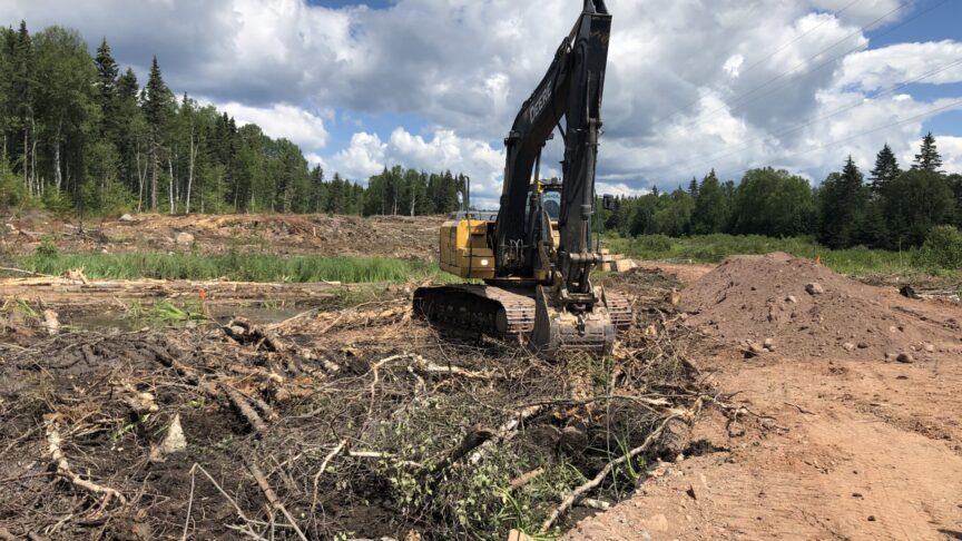 Ontario East-West Transmission Line Project - Construction