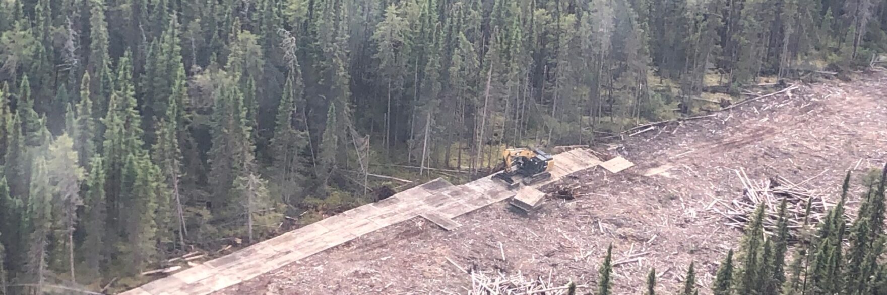 Construction de chemins et d’accès temporaires