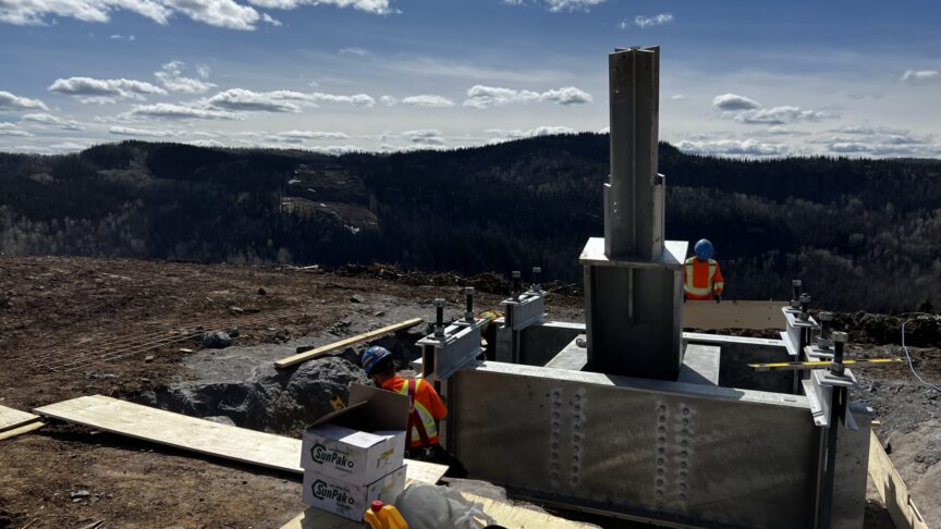 Ligne de transmission à 735 kV Micoua - Saguenay